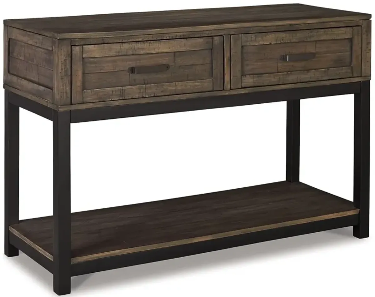 Johurst - Sofa Table - Grayish Brown