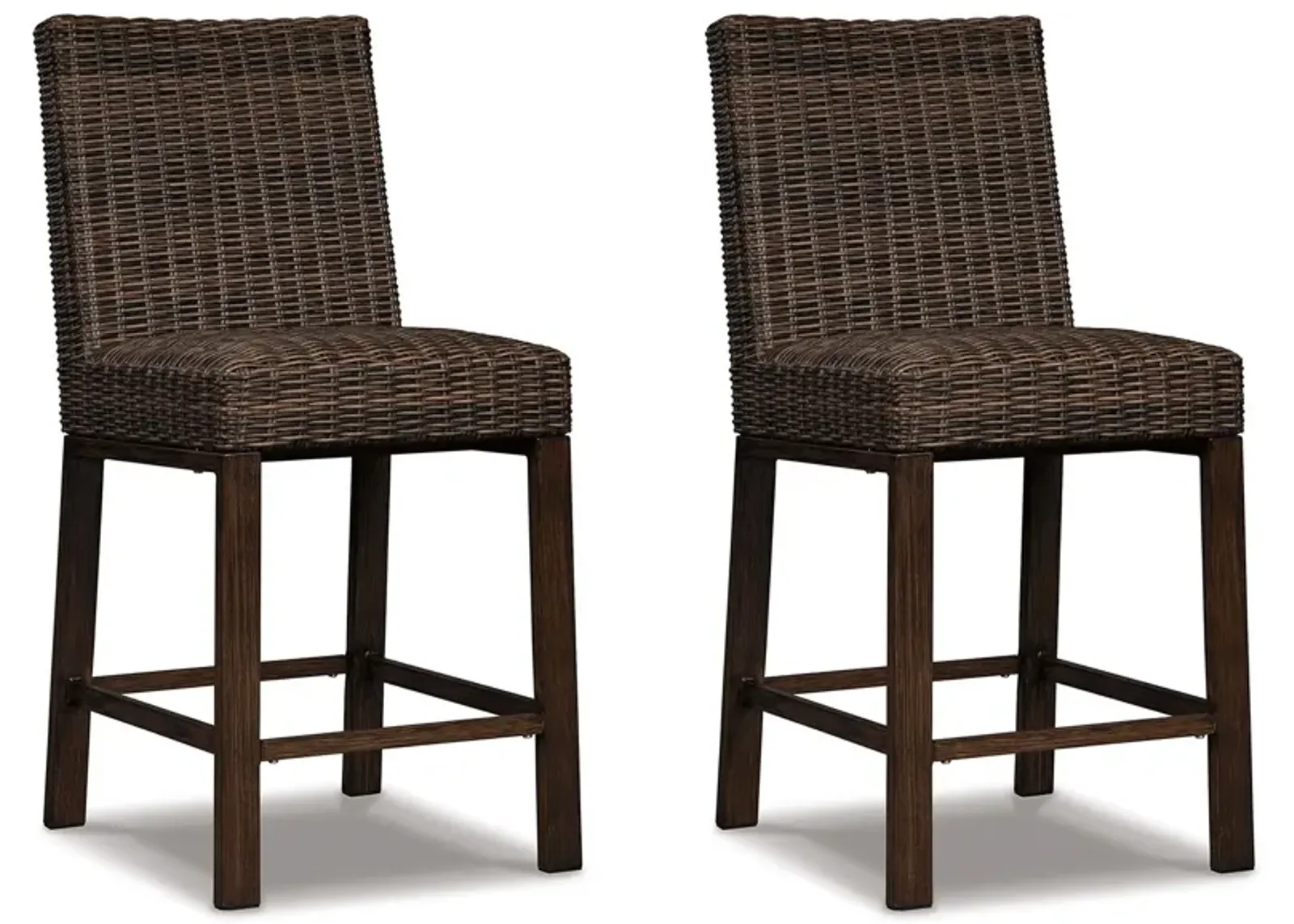 Paradise - Medium Brown - Barstool (Set of 2)