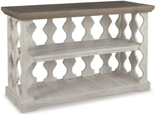 Havalance - Console Sofa Table - Gray / White