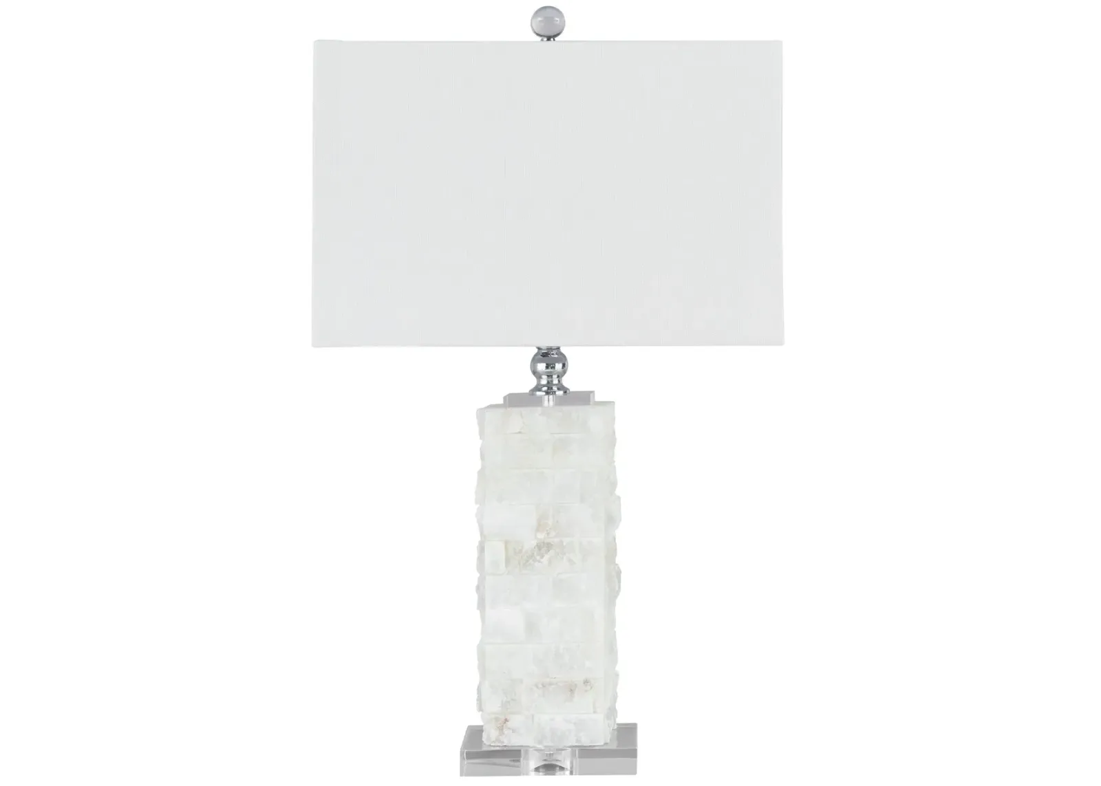 Malise - White - Alabaster Table Lamp