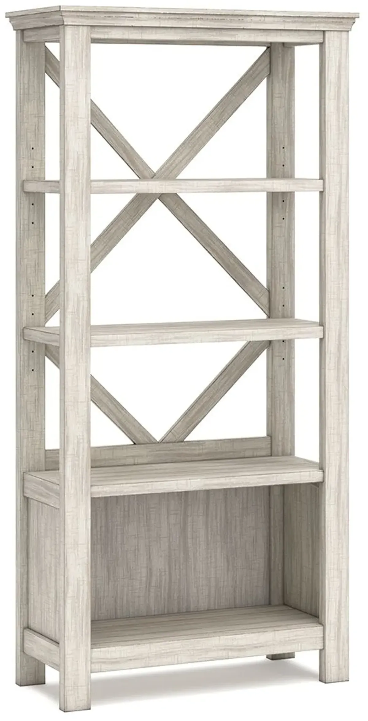 Carynhurst - Large Bookcase - Whitewash