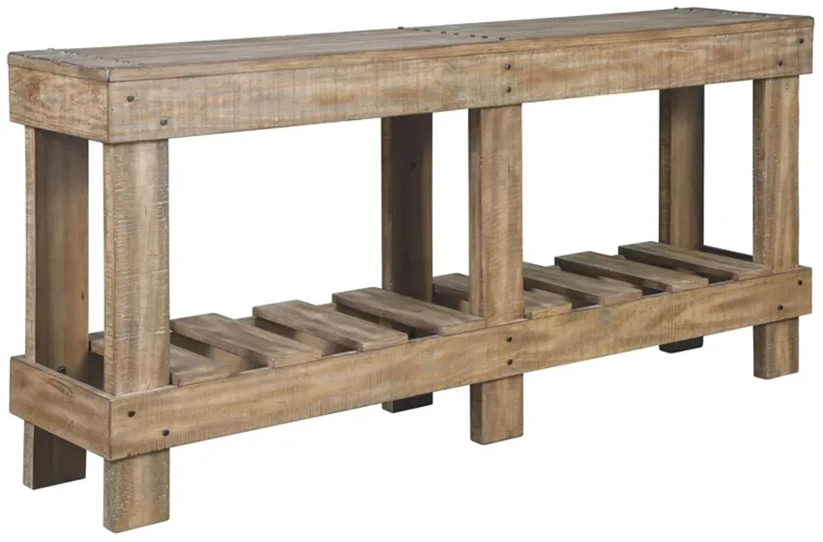 Susandeer - Console Sofa Table - Brown
