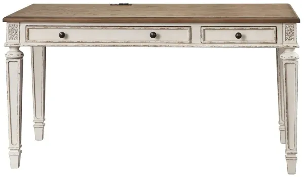 Realyn - Light Brown - Home Office Desk