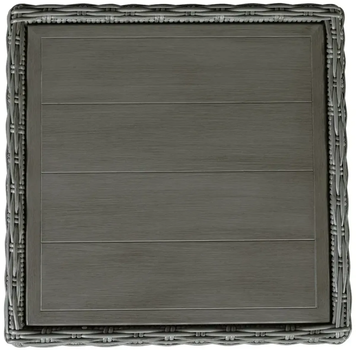 Elite Park - Gray - Square End Table