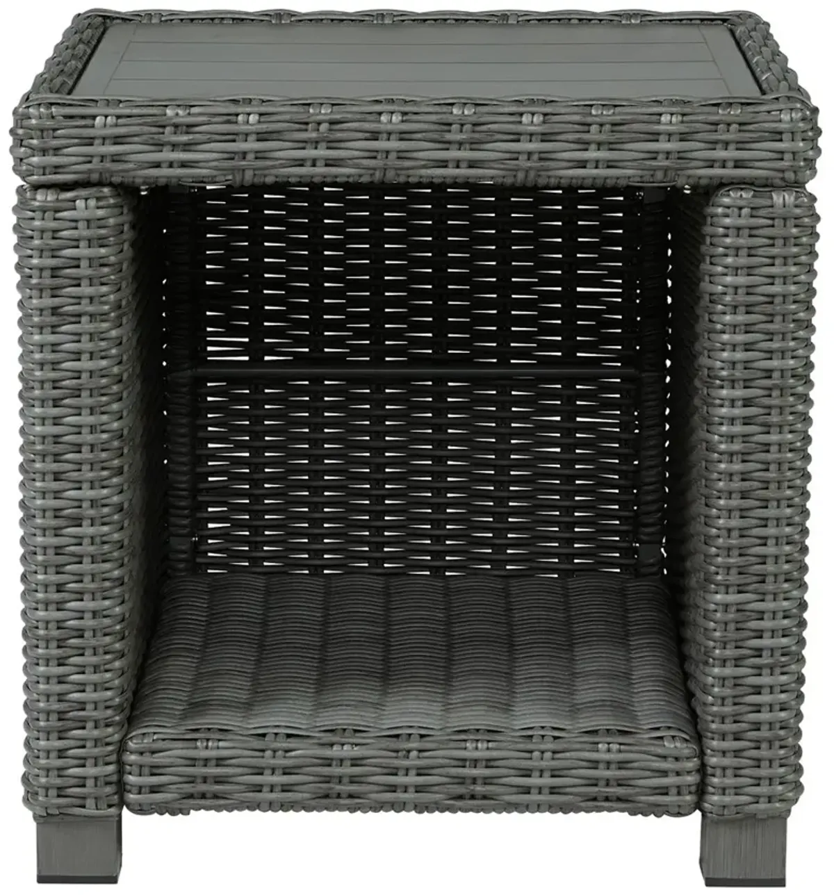 Elite Park - Square End Table - Gray
