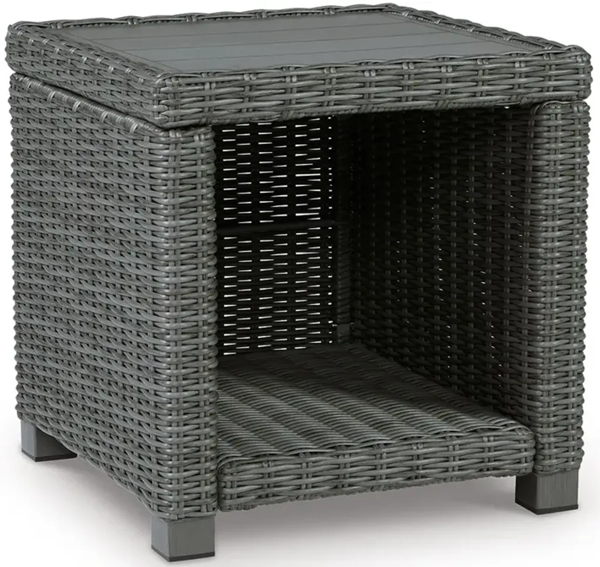 Elite Park - Square End Table - Gray