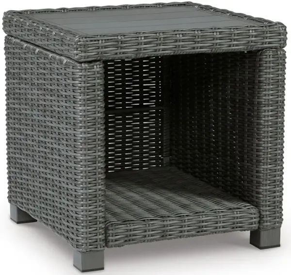 Elite Park - Square End Table - Gray