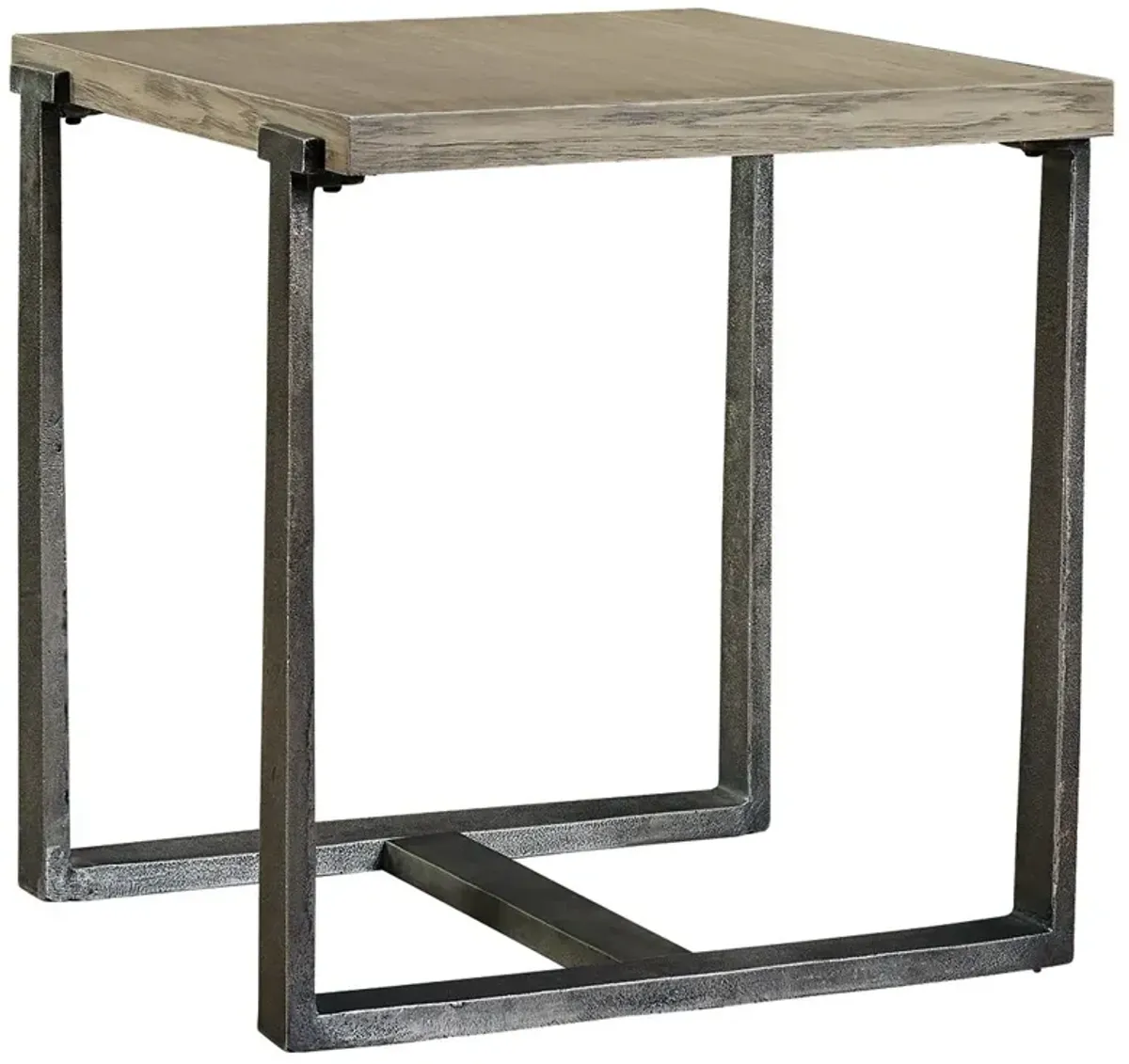 Dalenville - Gray - Rectangular End Table