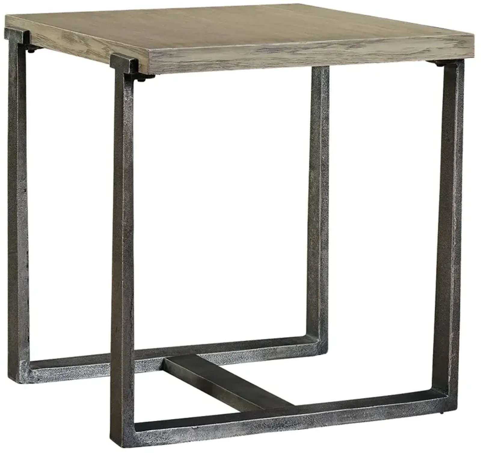 Dalenville - Gray - Rectangular End Table