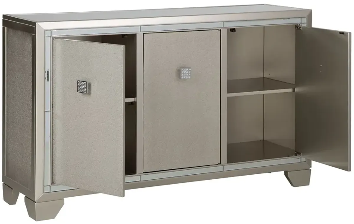 Chaseton - Accent Cabinet - Champagne