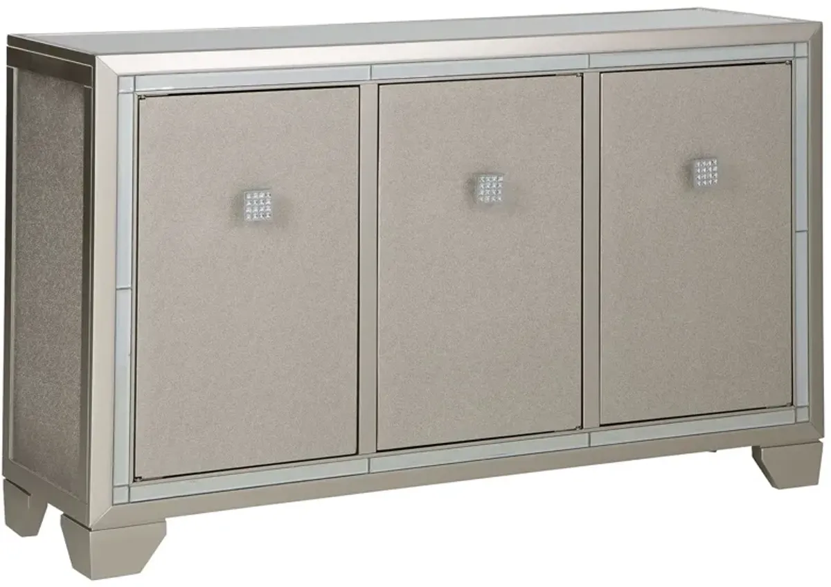 Chaseton - Accent Cabinet - Champagne