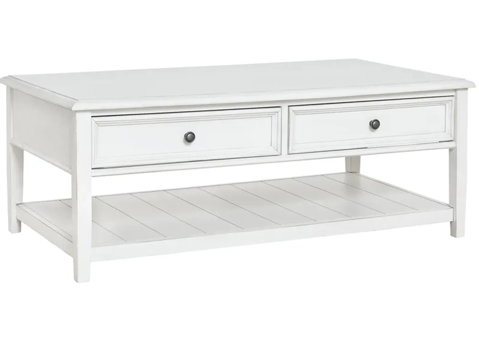 Kanwyn - Whitewash - Rectangular Cocktail Table