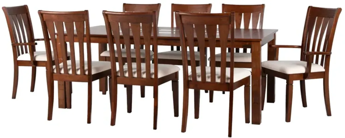 9 PIECE DINING ROOM SET