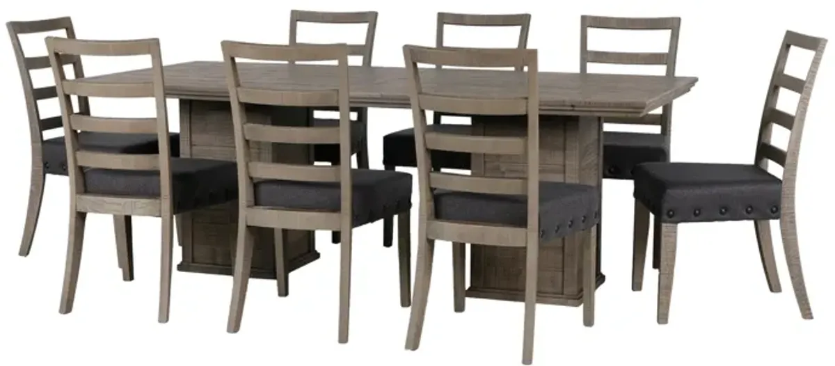 9 PIECE DINING ROOM SET