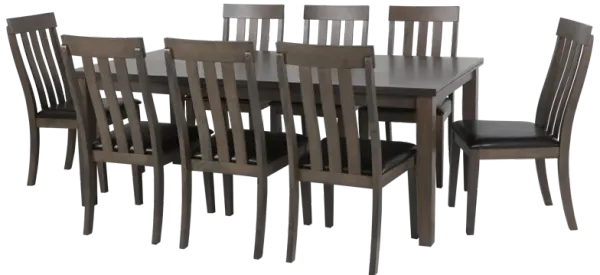 9 PIECE DINING ROOM SET
