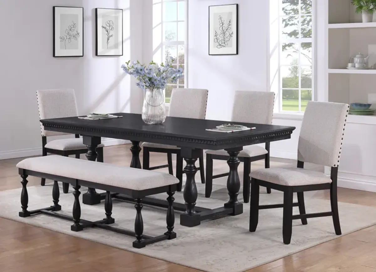 Regent - 6pc Dining Table Set