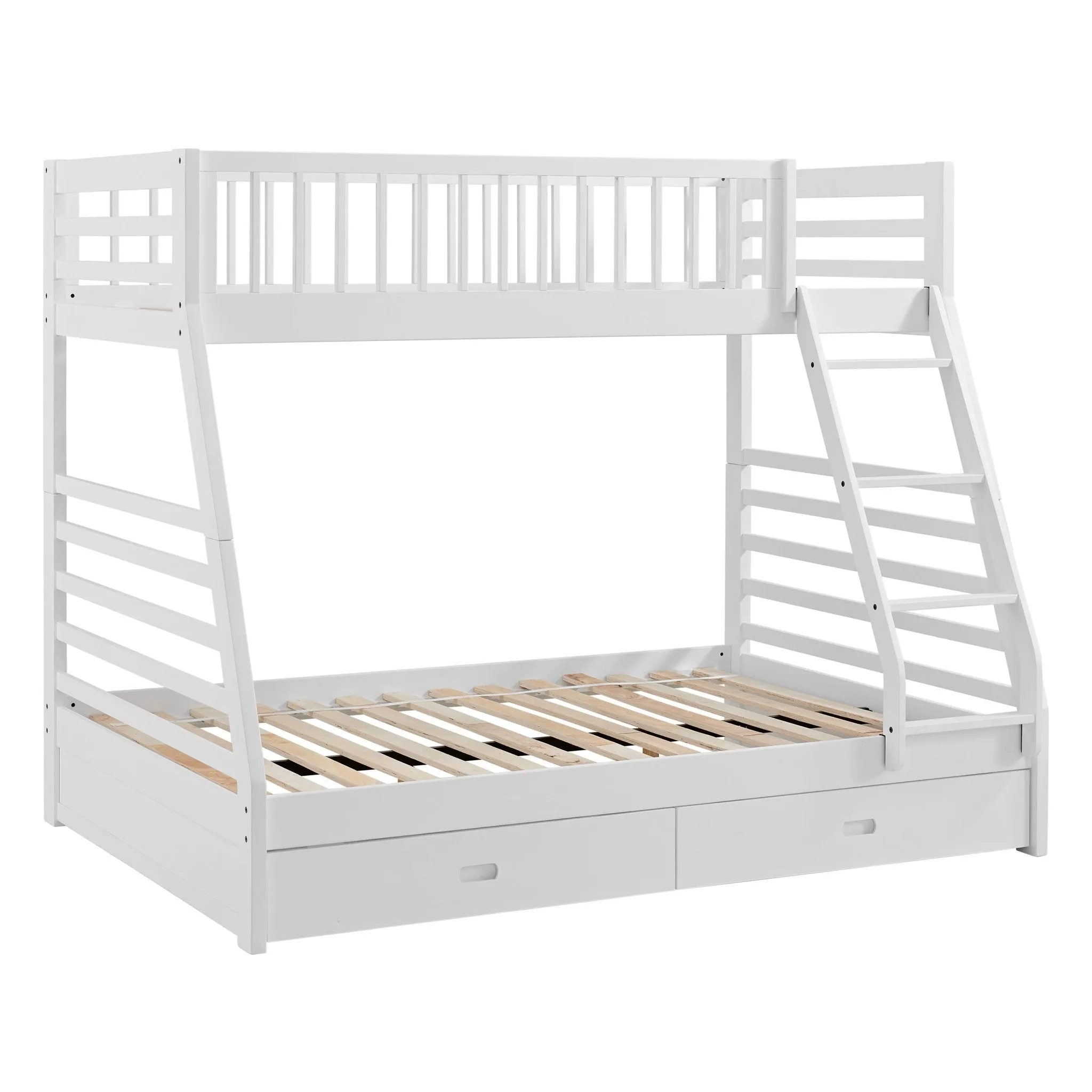 TWIN OVER FULL BUNK BED SET