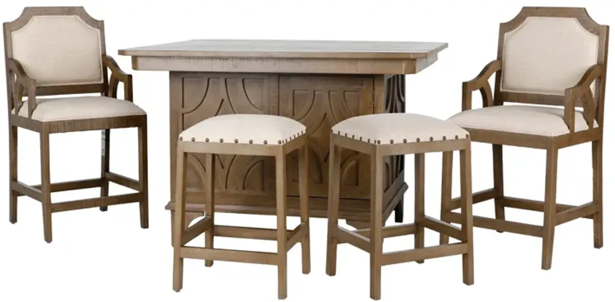 BELGIUM 5 PIECE DINING TABLE SET