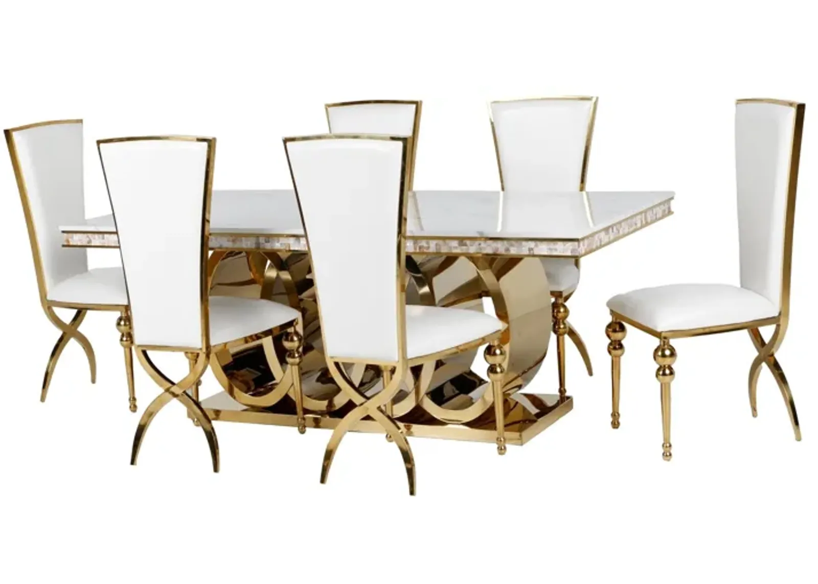 7 PIECE DINING ROOM SET