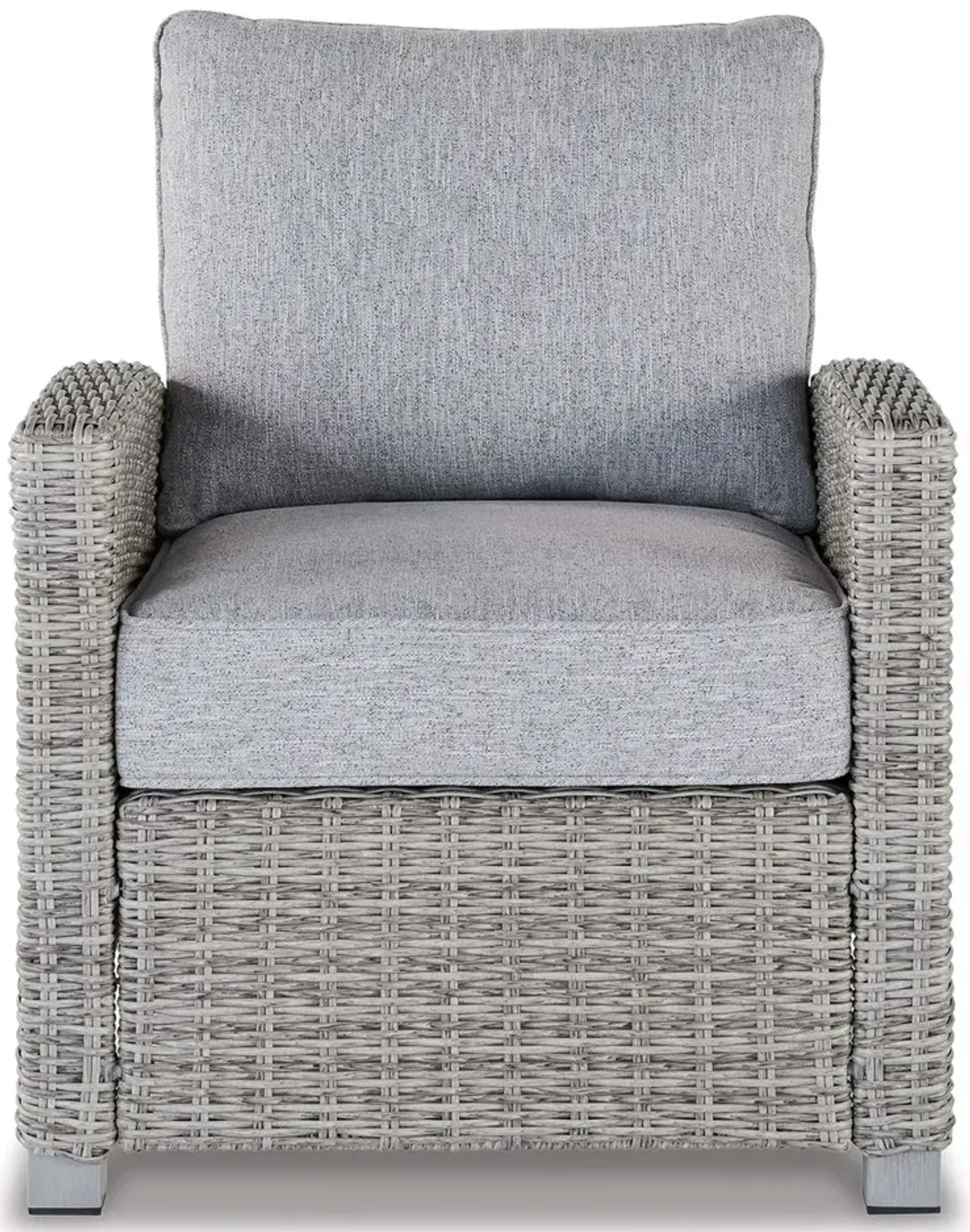 Naples Beach - Light Gray - Lounge Chair W/Cushion