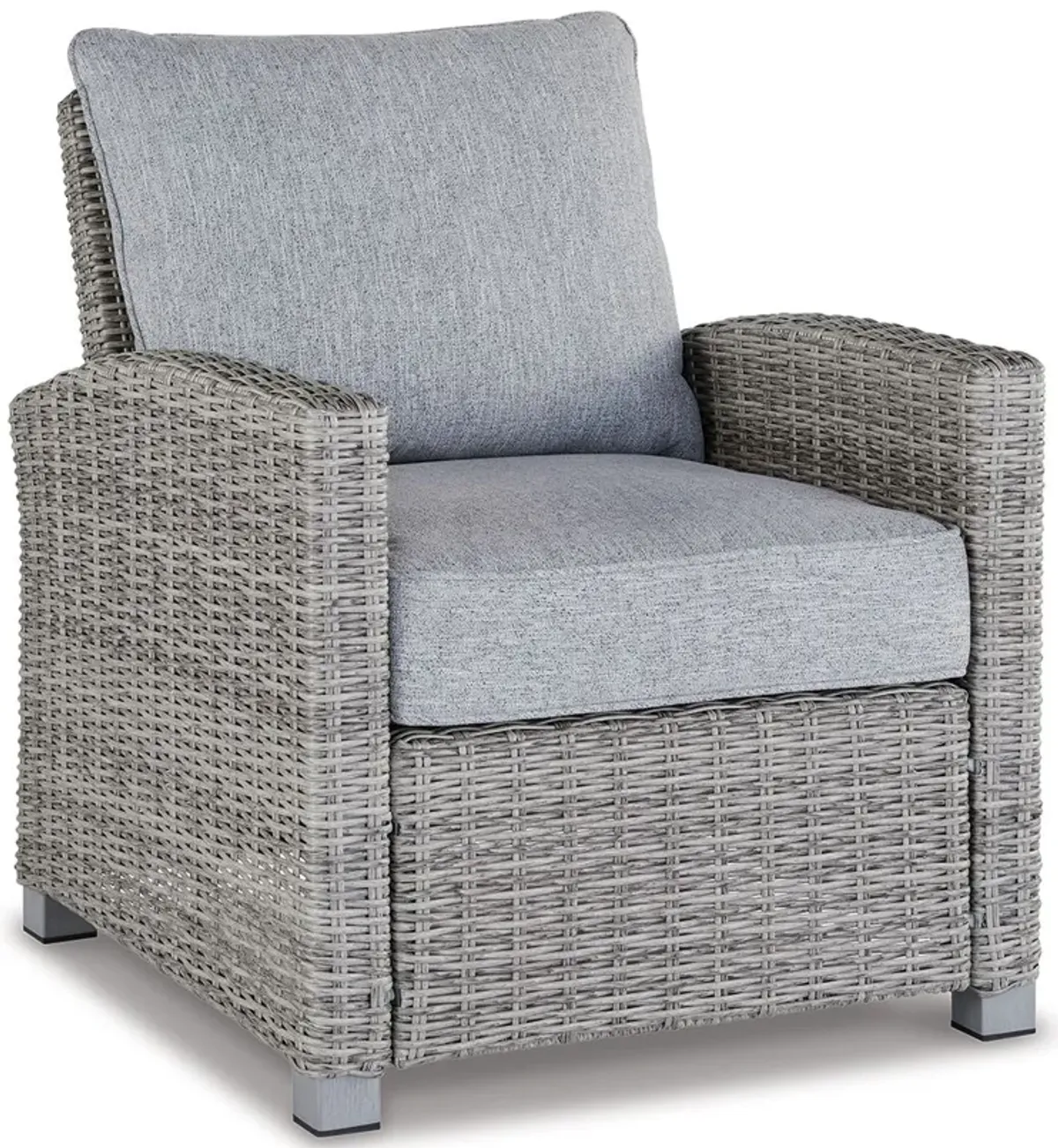 Naples Beach - Light Gray - Lounge Chair W/Cushion