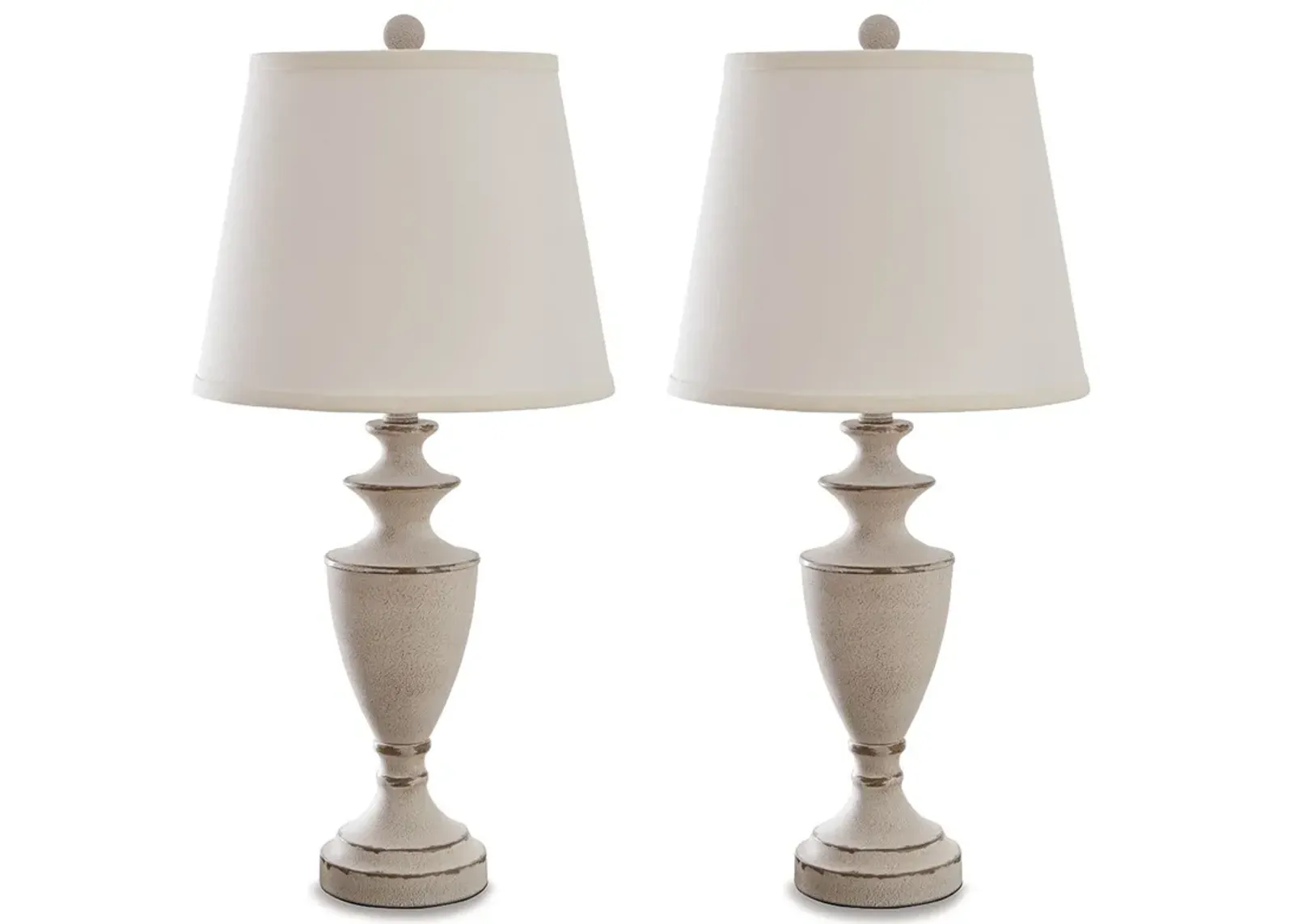 Dorcher - Antique Gray - Metal Table Lamp (Set of 2)