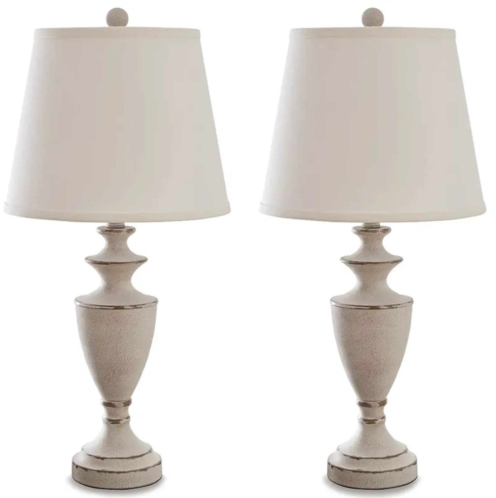 Dorcher - Antique Gray - Metal Table Lamp (Set of 2)