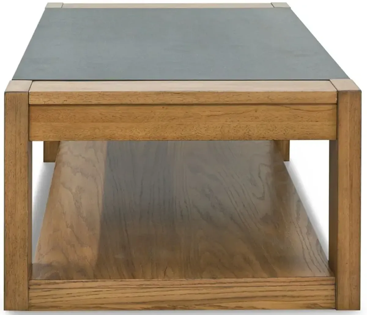 Quentina - Light Brown / Black - Lift Top Cocktail Table