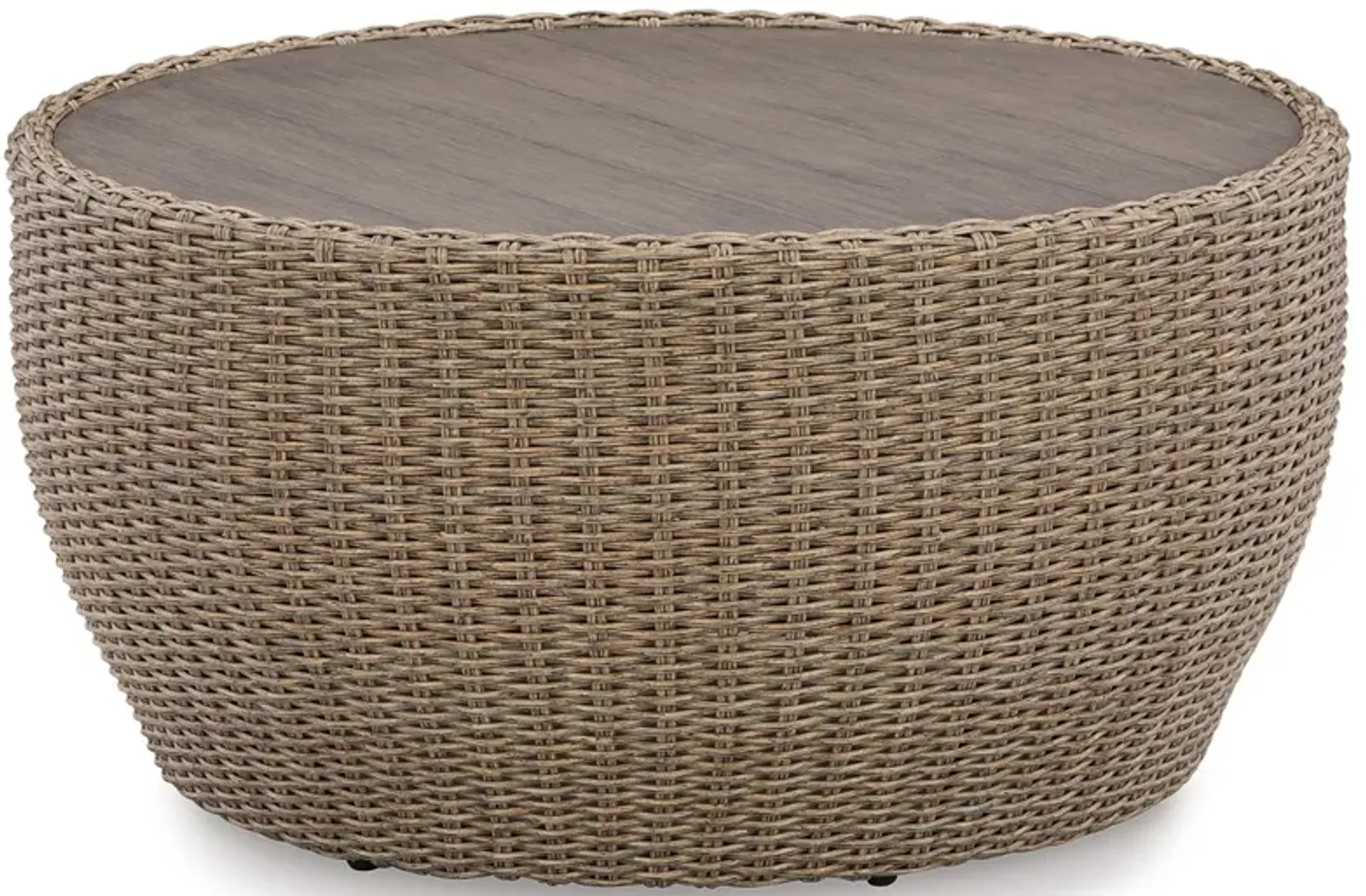 Danson - Beige - Round Cocktail Table