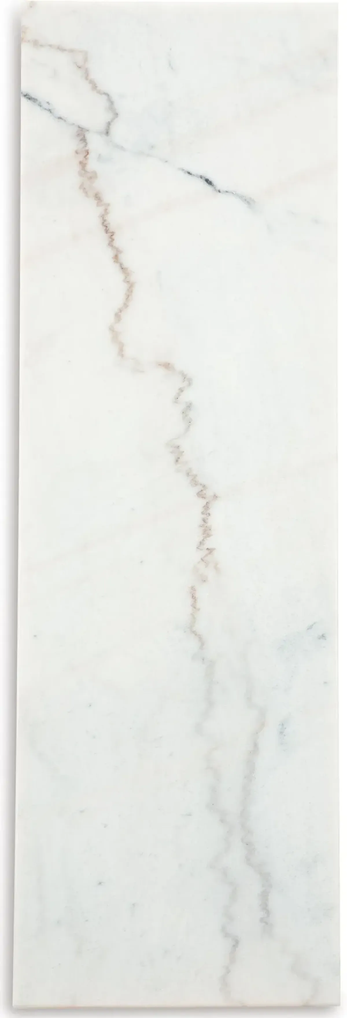 Burkhaus - Sofa Table - White / Dark Brown