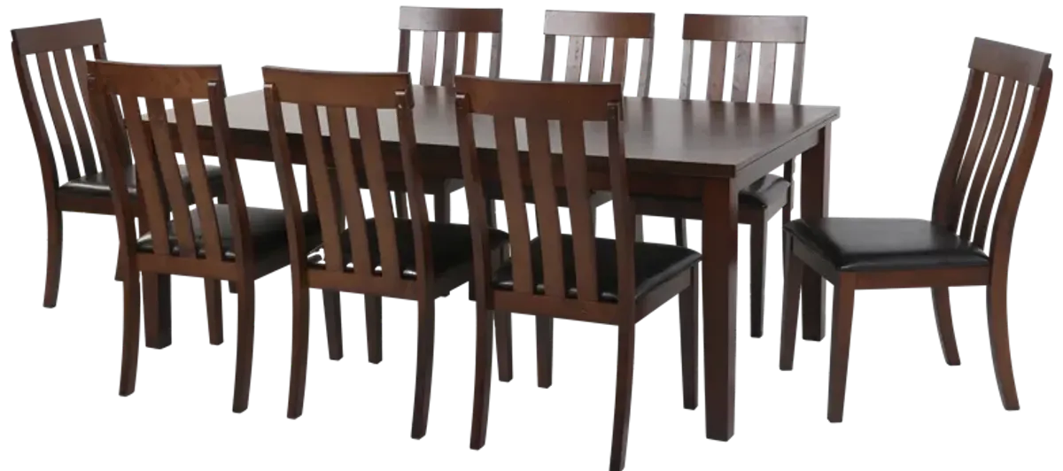 9 PIECE DINING ROOM SET