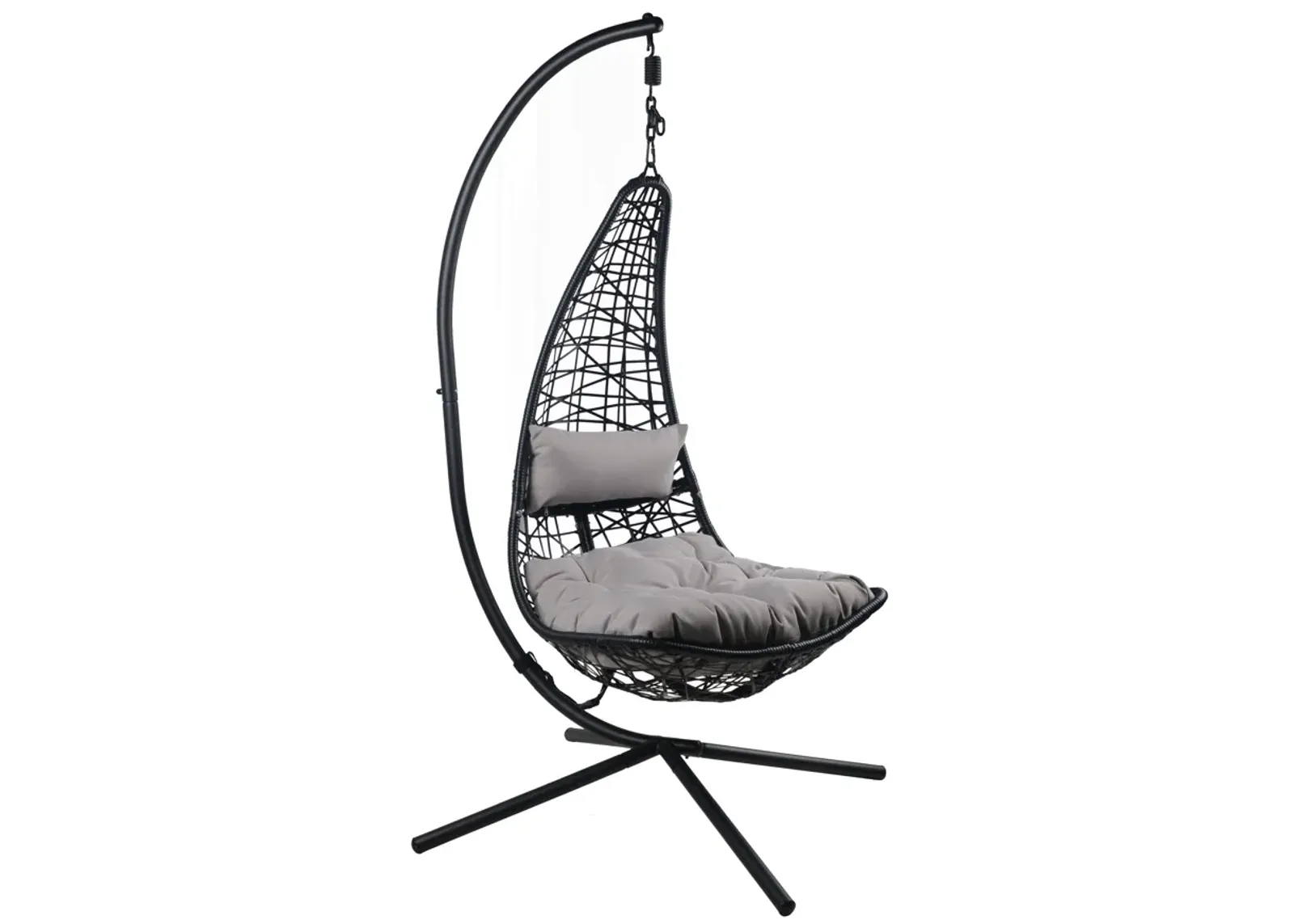 3 Piece Outdoor Wicker Hanging Chair