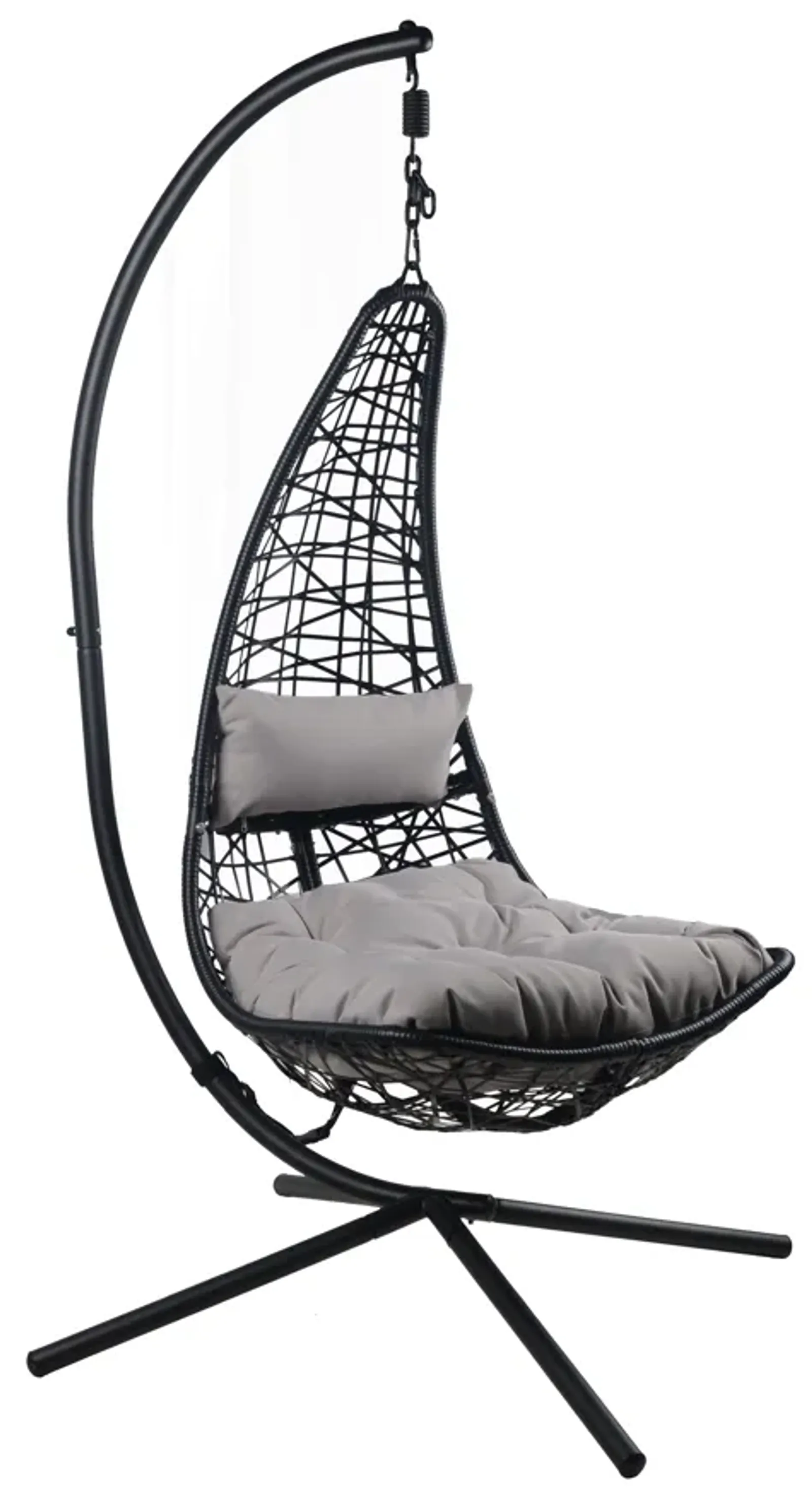 3 Piece Outdoor Wicker Hanging Chair