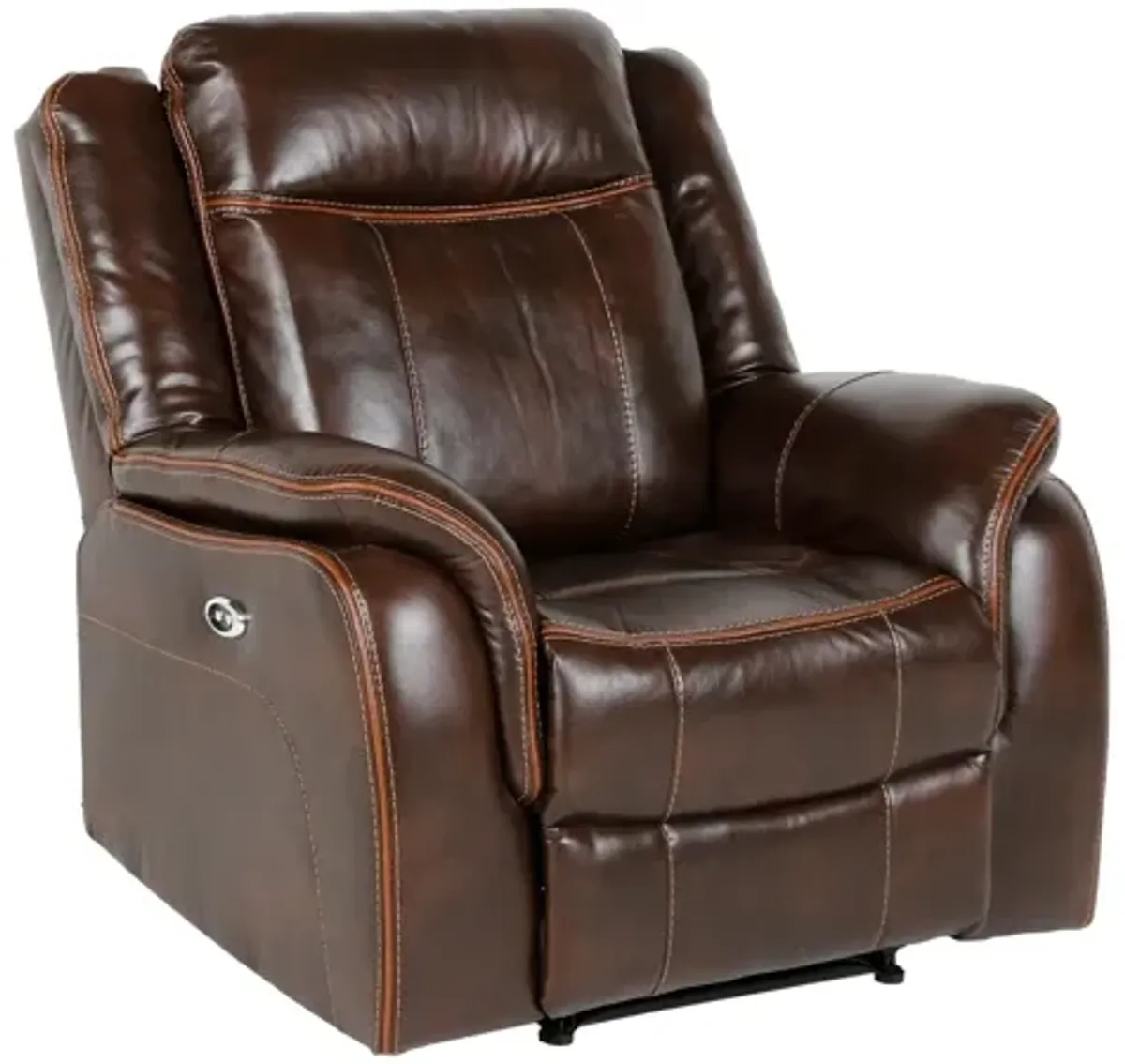 3 Piece Living Room Set: Power Reclining Sofa, Power Reclining Chair, Stationary Loveseat