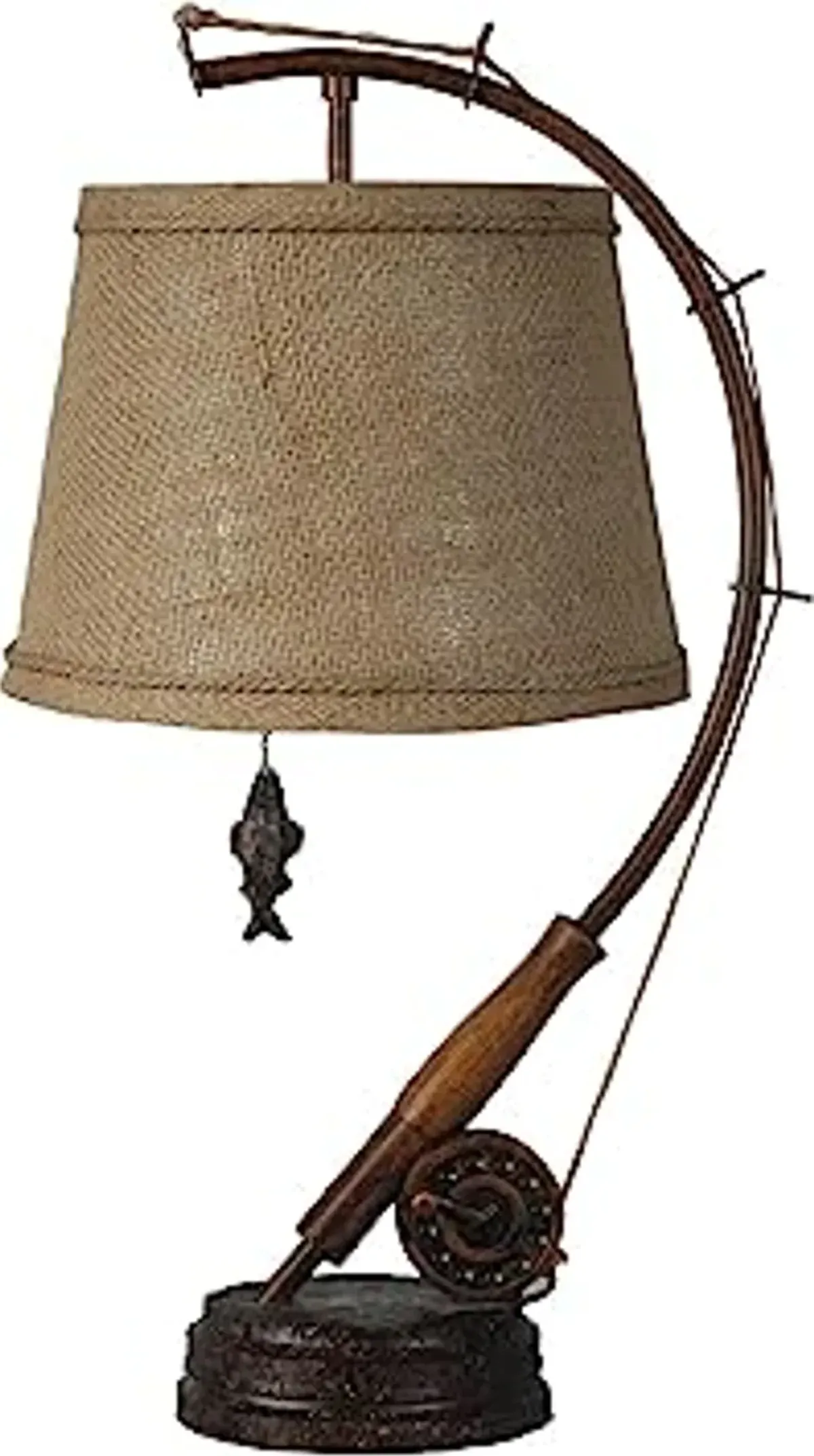 22.5-inch Fishing Rod & Reel Table Lamp (Set of 2)