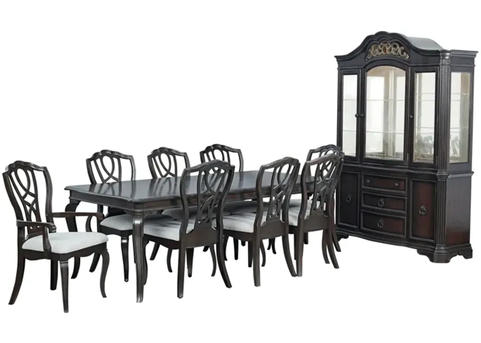 9 PIECE DINING ROOM SET