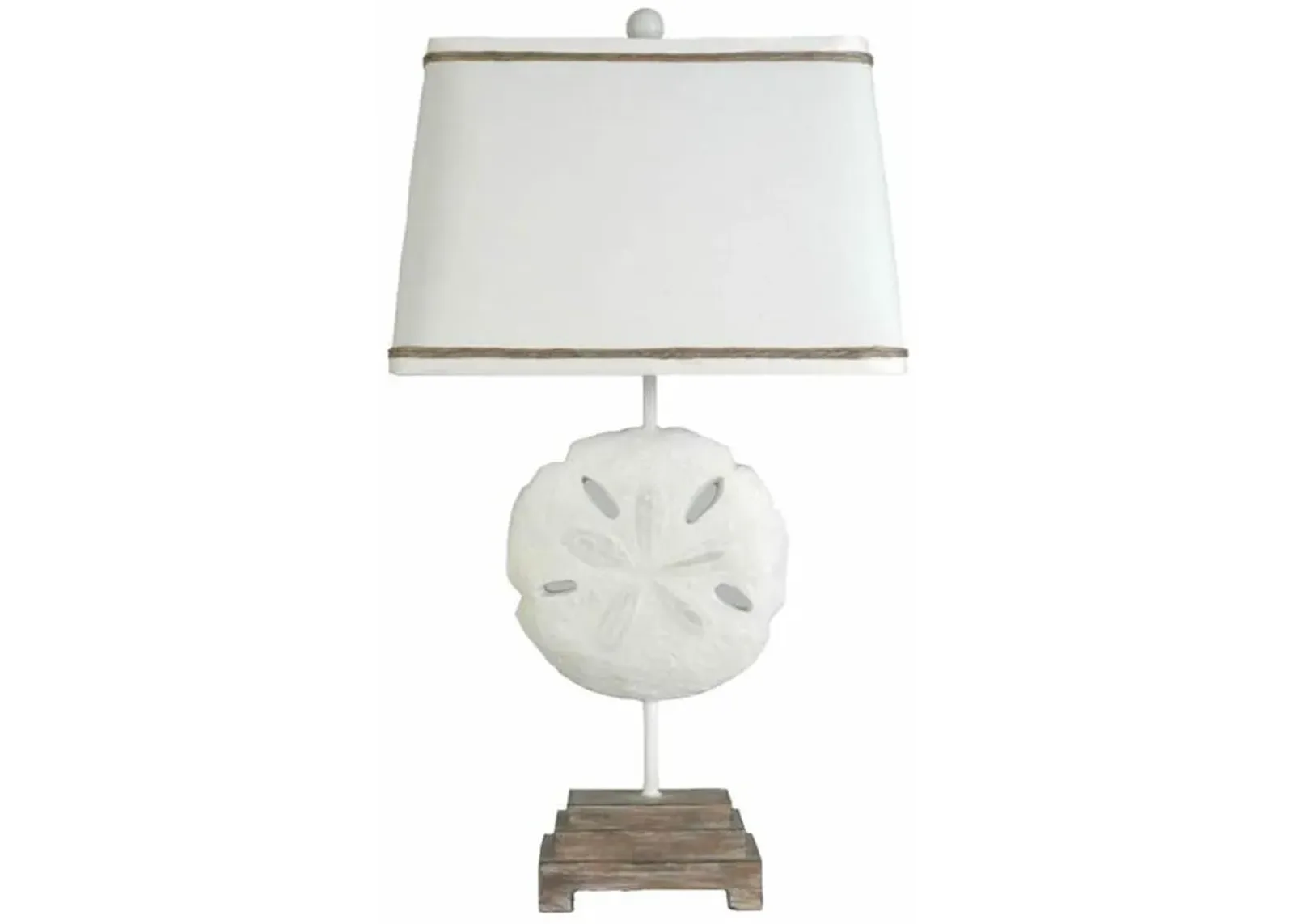 27.75- inch Sand Dollar Table Lamp (Set of 2)