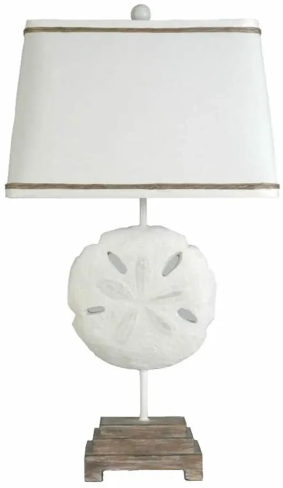 27.75- inch Sand Dollar Table Lamp (Set of 2)