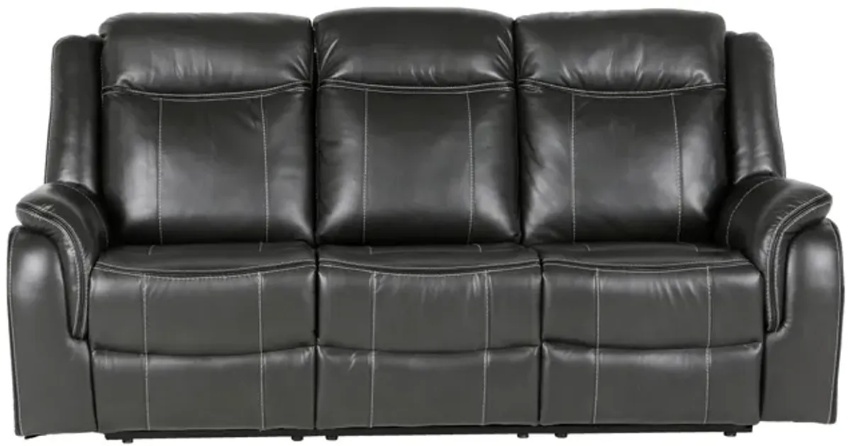 3 Piece Living Room Set: Power Reclining Sofa, Power Reclining Chair, Stationary Loveseat