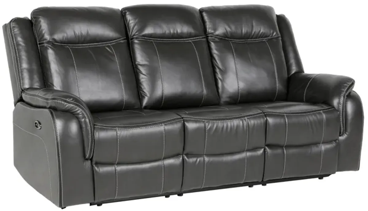 3 Piece Living Room Set: Power Reclining Sofa, Power Reclining Chair, Stationary Loveseat