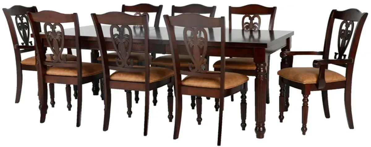 9 PIECE DINING ROOM SET