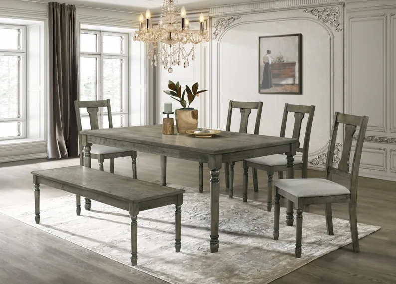 6 PIECE DINING SET