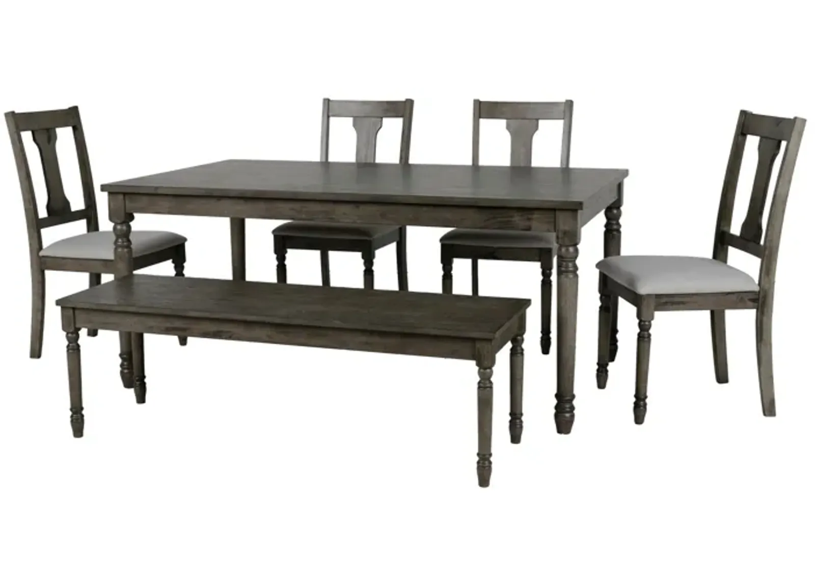 6 PIECE DINING SET