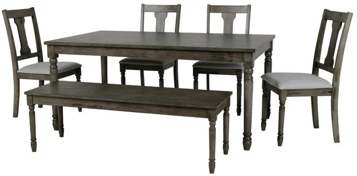 6 PIECE DINING SET