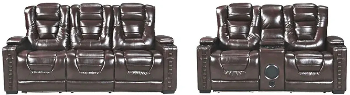 2 POWER RECLINING LIVING ROOM SET