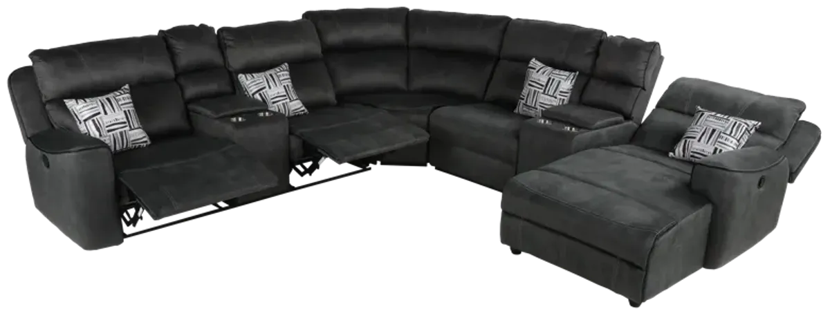 4 PIECE RECLINING SECTIONAL