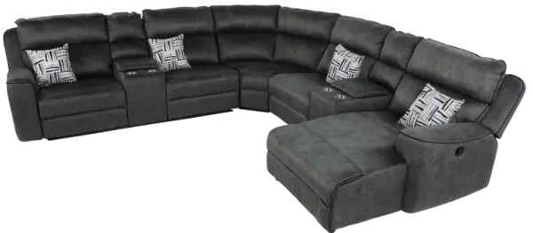 4 PIECE RECLINING SECTIONAL
