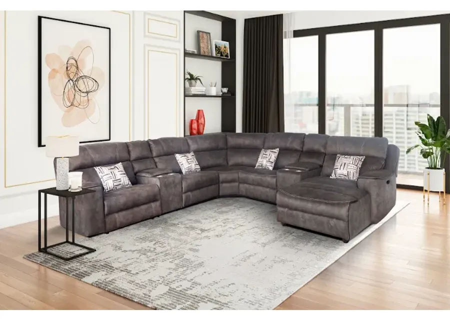 4 PIECE RECLINING SECTIONAL