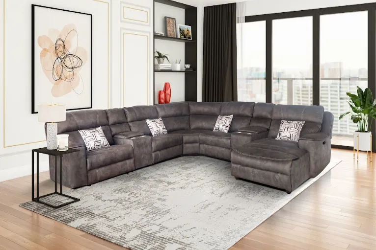 4 PIECE RECLINING SECTIONAL