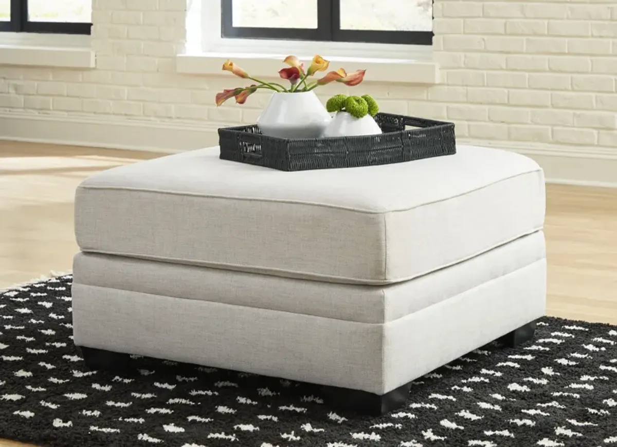 Huntsworth - Dove Gray - Oversized Accent Ottoman